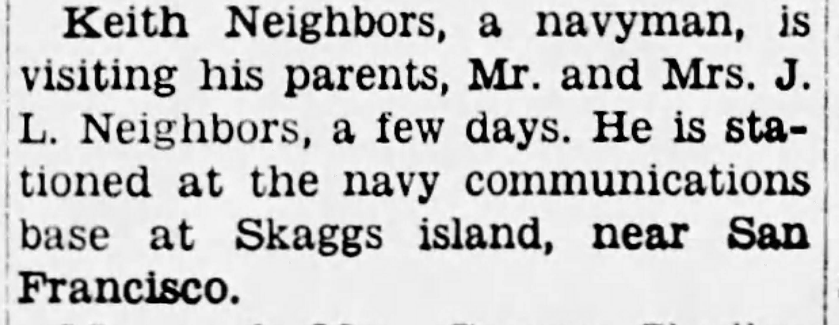 Growing Up Neighbors Newspaper Clippings