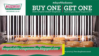 Free Printable Krispy Kreme Coupons