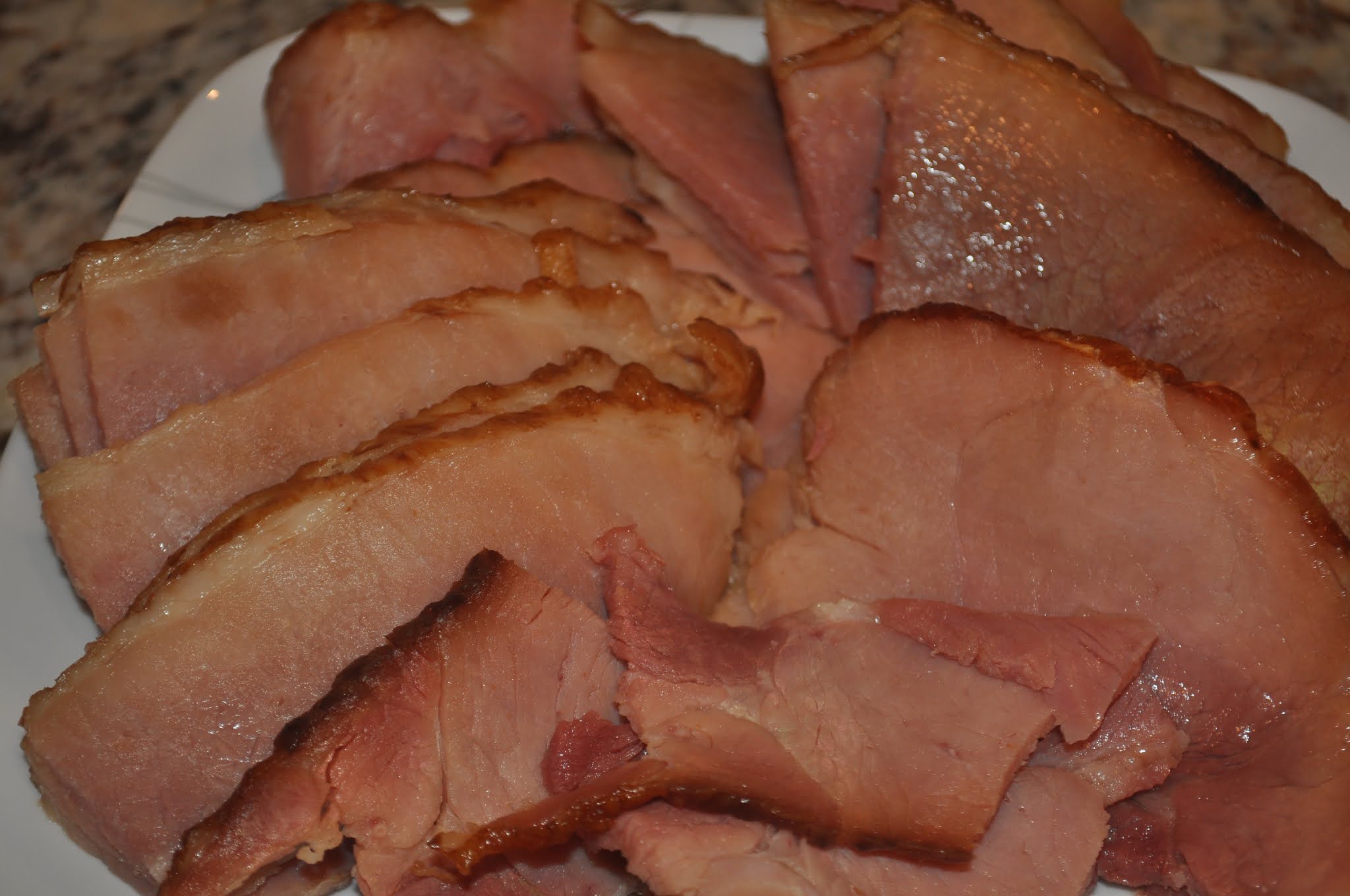 Beth's Favorite Recipes Crockpot Ham with Brown Sugar and Maple Syrup