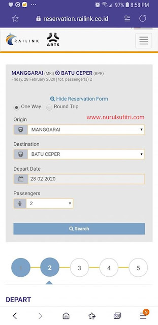 cara tips beli tiket kereta api bandara soekarno hatta online via website railink smartphone nurul sufitri travel lifestyle blogger review