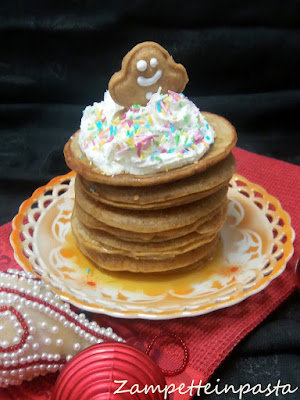 Pancakes gingerbread - Ricetta di Natale