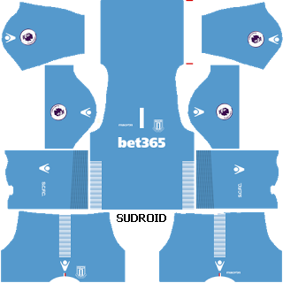 kit stoke city dream league soccer 2019