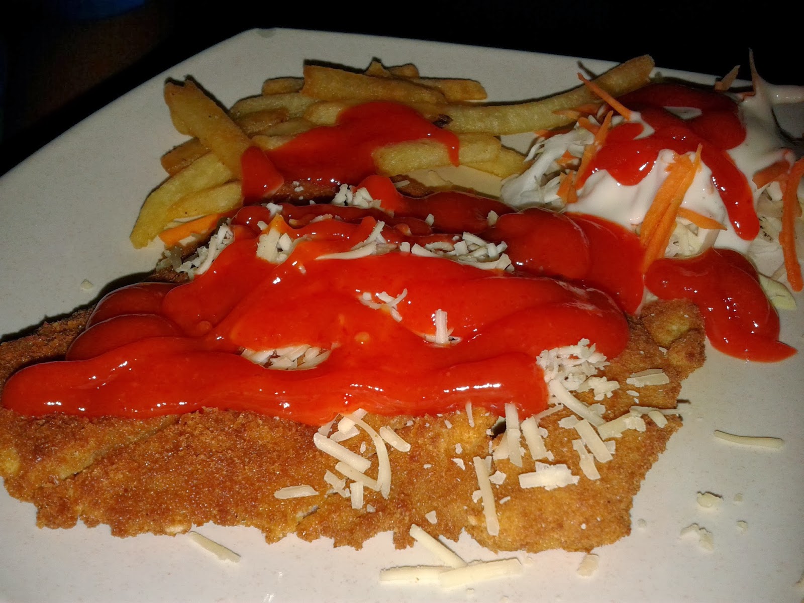 Chicken Katsu With Cheese Saboten Dieng Malang Jalan Sambil Jajan