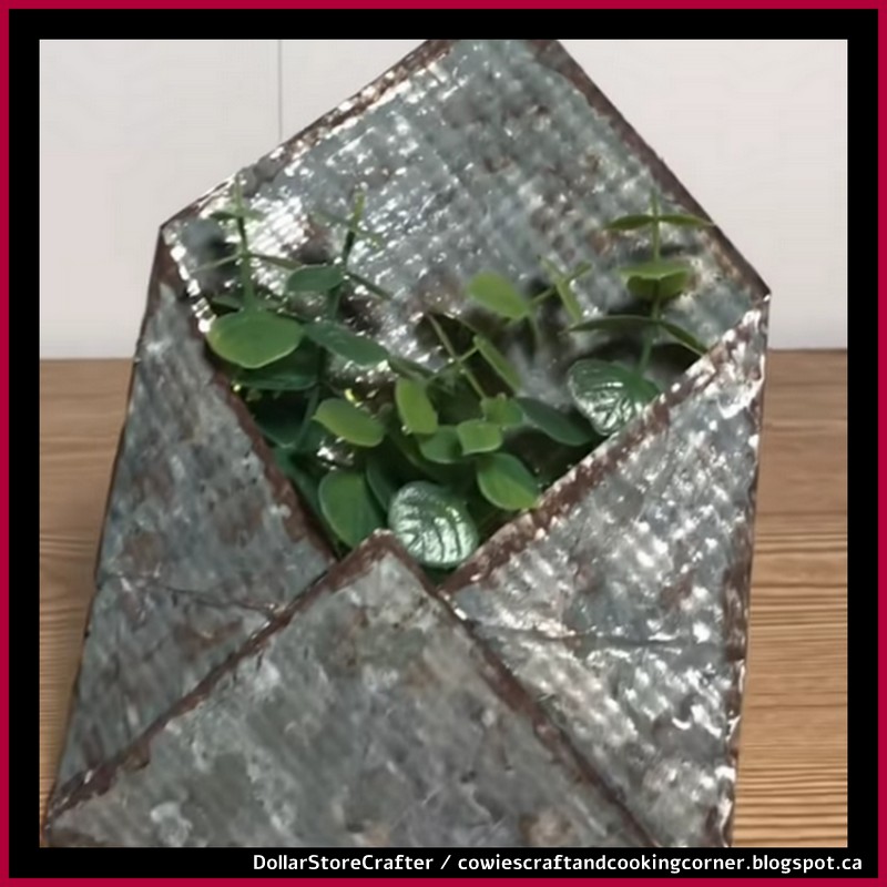 Dollar Store Crafter Make Your Own Hobby Lobby Galvanized Metal