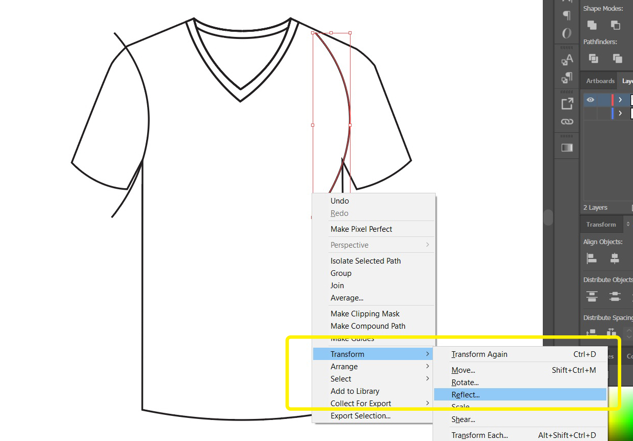CARA MEMBUAT DESAIN KAOS MENGGUNAKAN ADOBE ILLUSTRATOR CC 2019