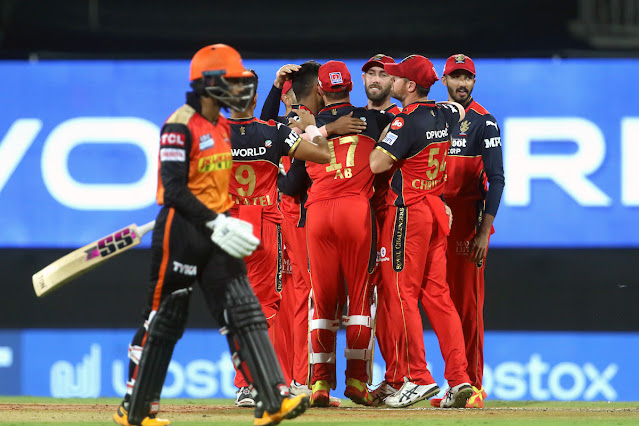 RCB ने SRH को 6 रनों से हराया RCB ने SRH को 6 रनों से हराया RCB vs SRH