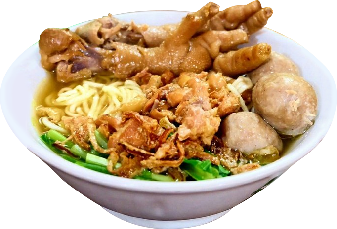Kumpulan Gambar Mie Ayam Bakso Pangsit Ceker PNG - Masvian
