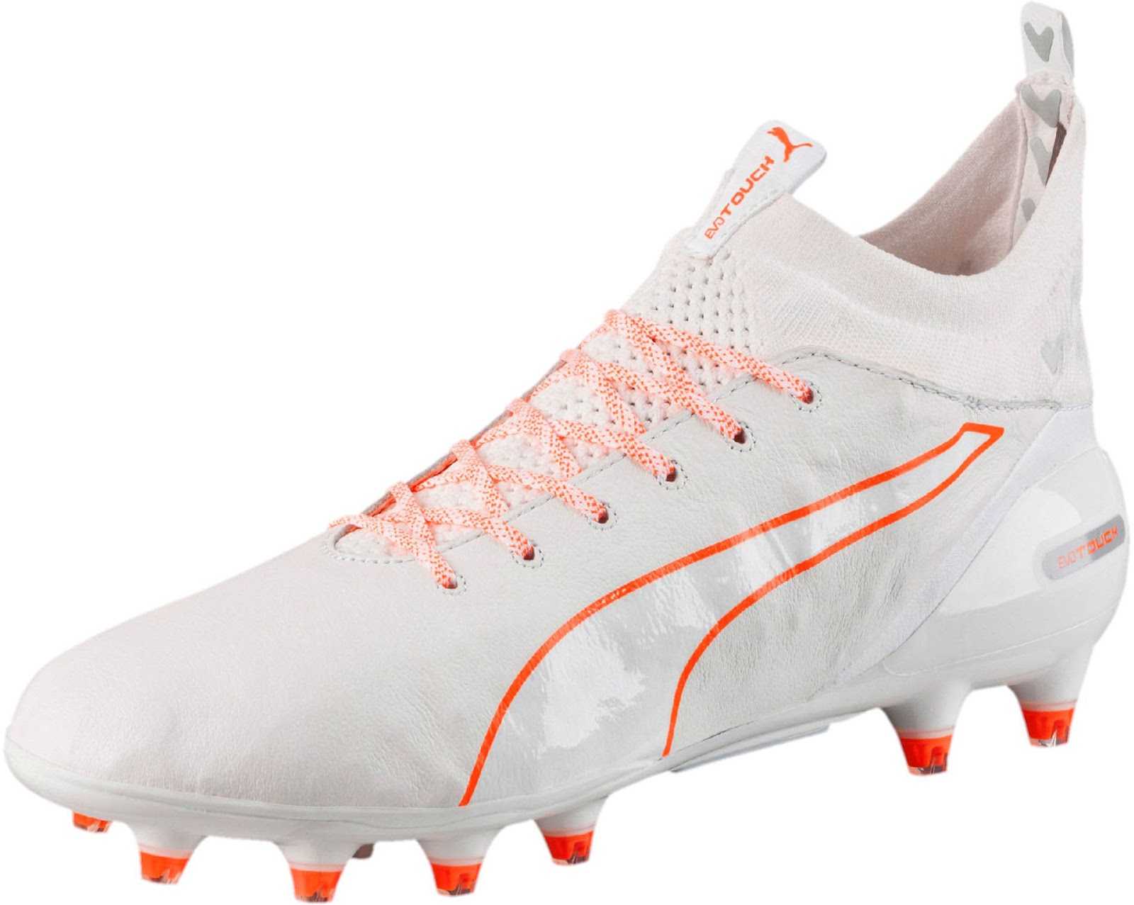 White / Orange Puma evoTOUCH 201617 Boots Released Footy Headlines