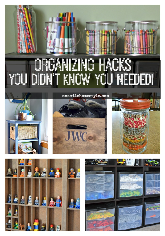 21 Tips and DIY Organization Ideas for the Home