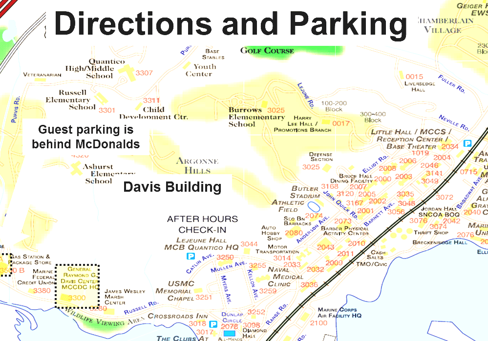 Marine Corps Base Quantico Virginia Marine Base