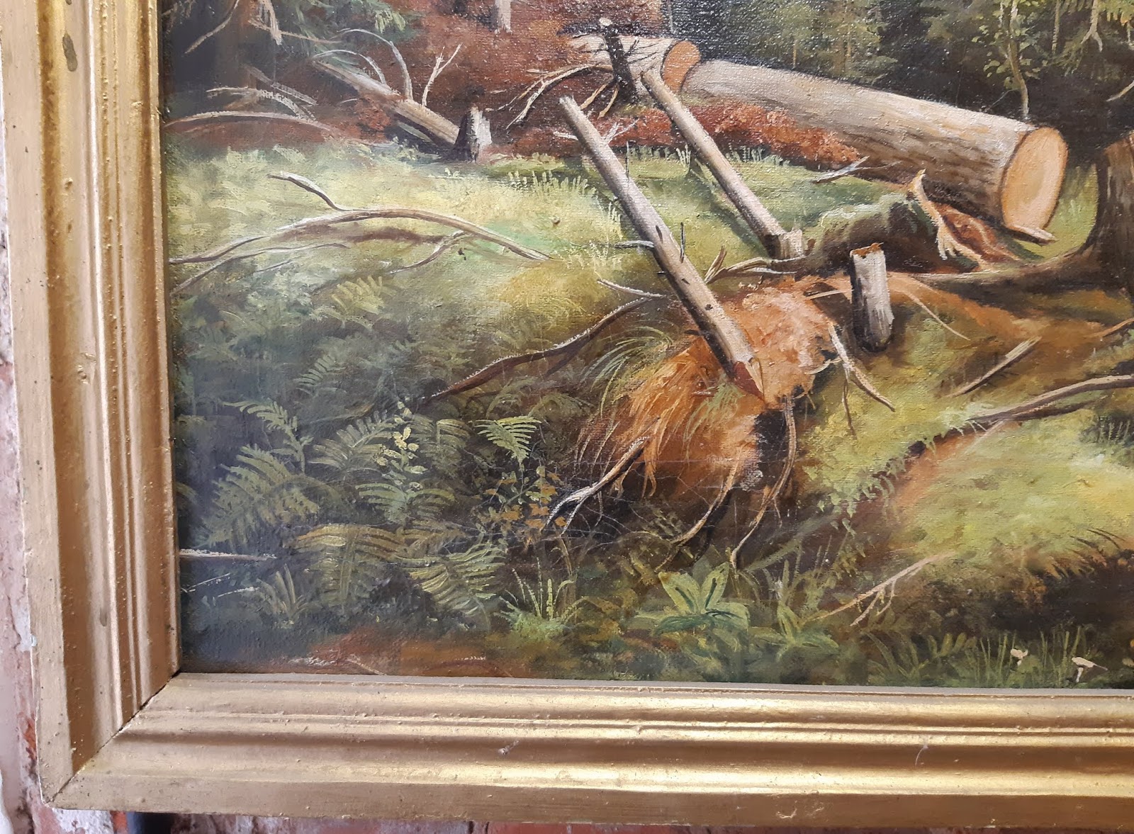 Рубка леса шишкин картина