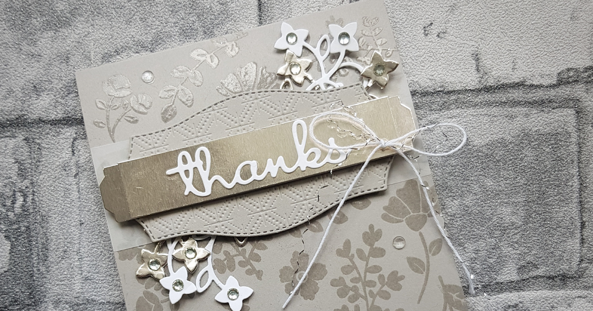 Stampin' Up! Demonstrator Kim Price : Lovely You thank you card for