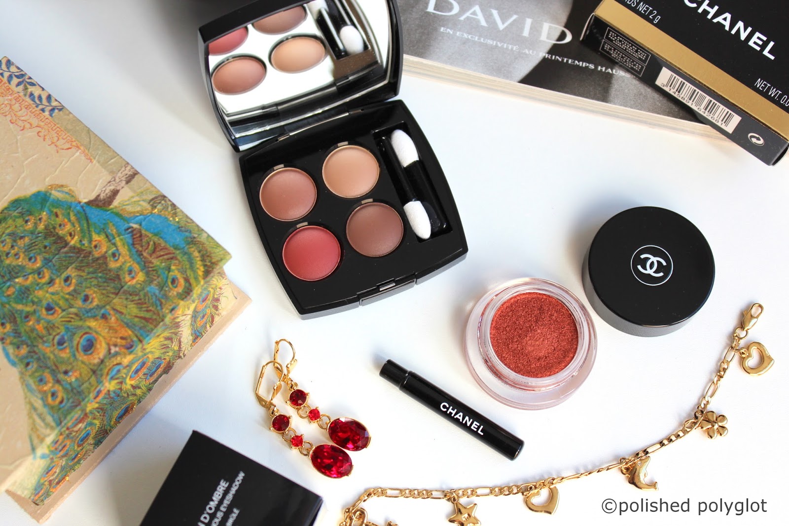 Makeup │ Fall Makeup Look featuring Chanel Le Rouge n°1 collection /  Polished Polyglot