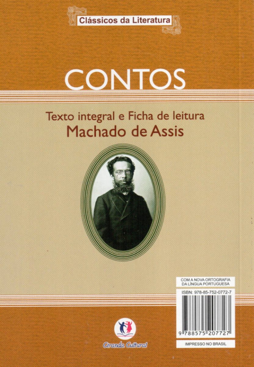 Notícias Contos machado de assis com a nova ortografia ciranda cultural Frete 10,00 envio por Notícias Contos machado de assis com a nova ortografia ciranda cultural Frete 10,00 envio por
