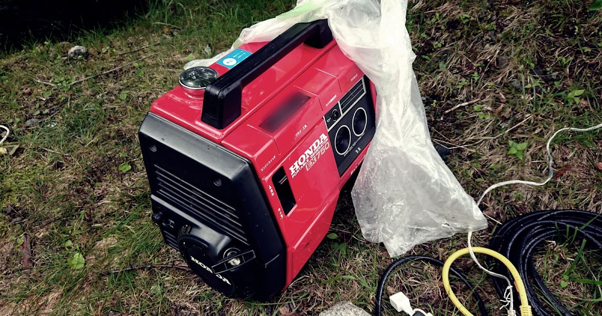 おいなり大福 えっ ナニナニ まにあったぁ 故障した本番発電機 ｅｘ７５０ 修理完了 ゞ 実はこいつ スゴイ奴だった