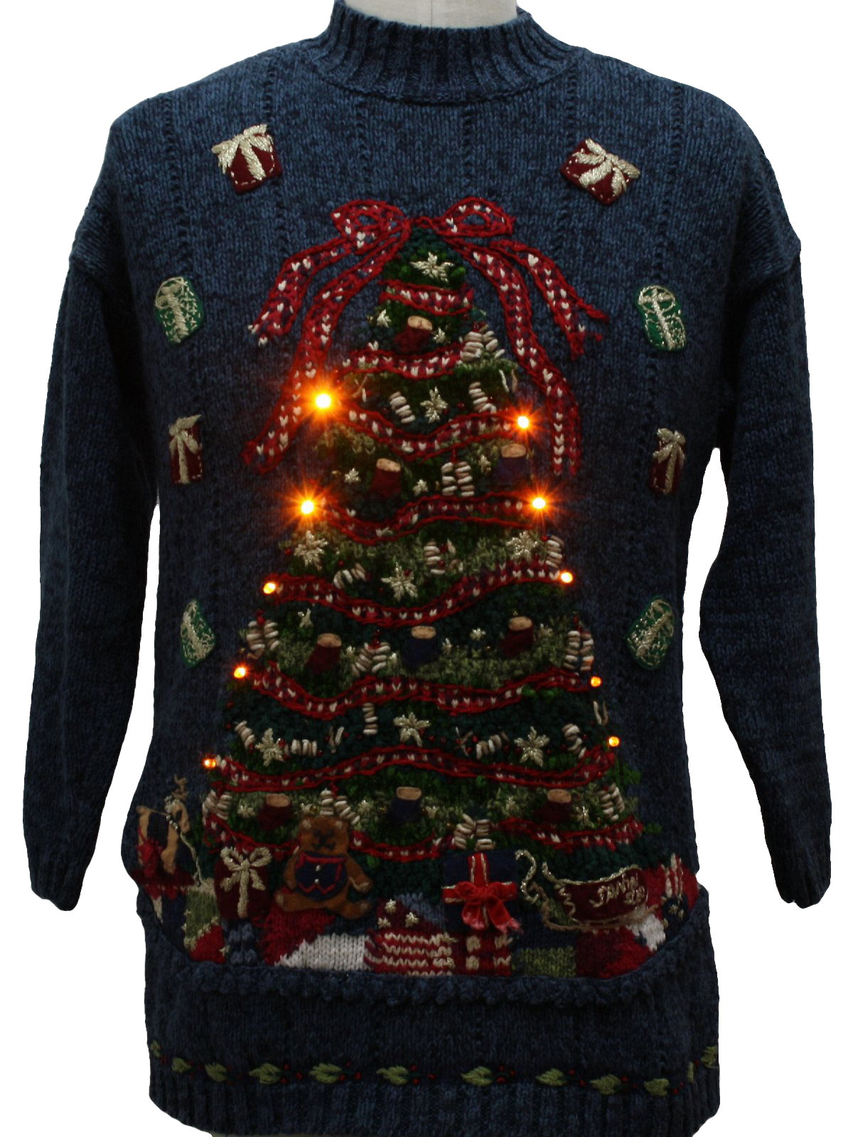 Ugly Christmas Sweater Julestrømpe-Genser