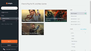 tempat download game pc di origin