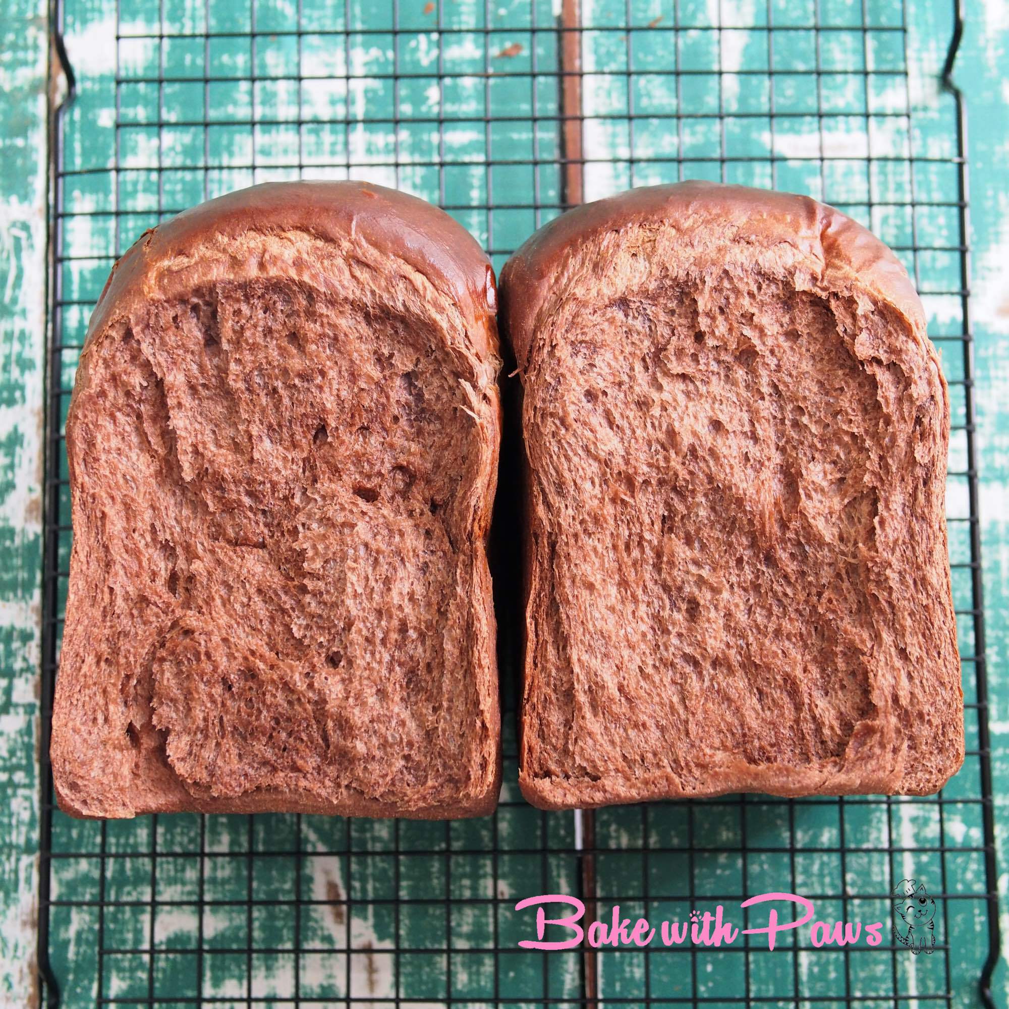 Chocolate Soft Bread BAKE WITH PAWS