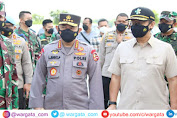 Kapolri Bersama Panglima TNI Serta Menkes Tinjau Rusun Nagrak dan PPKM di Semper Barat
