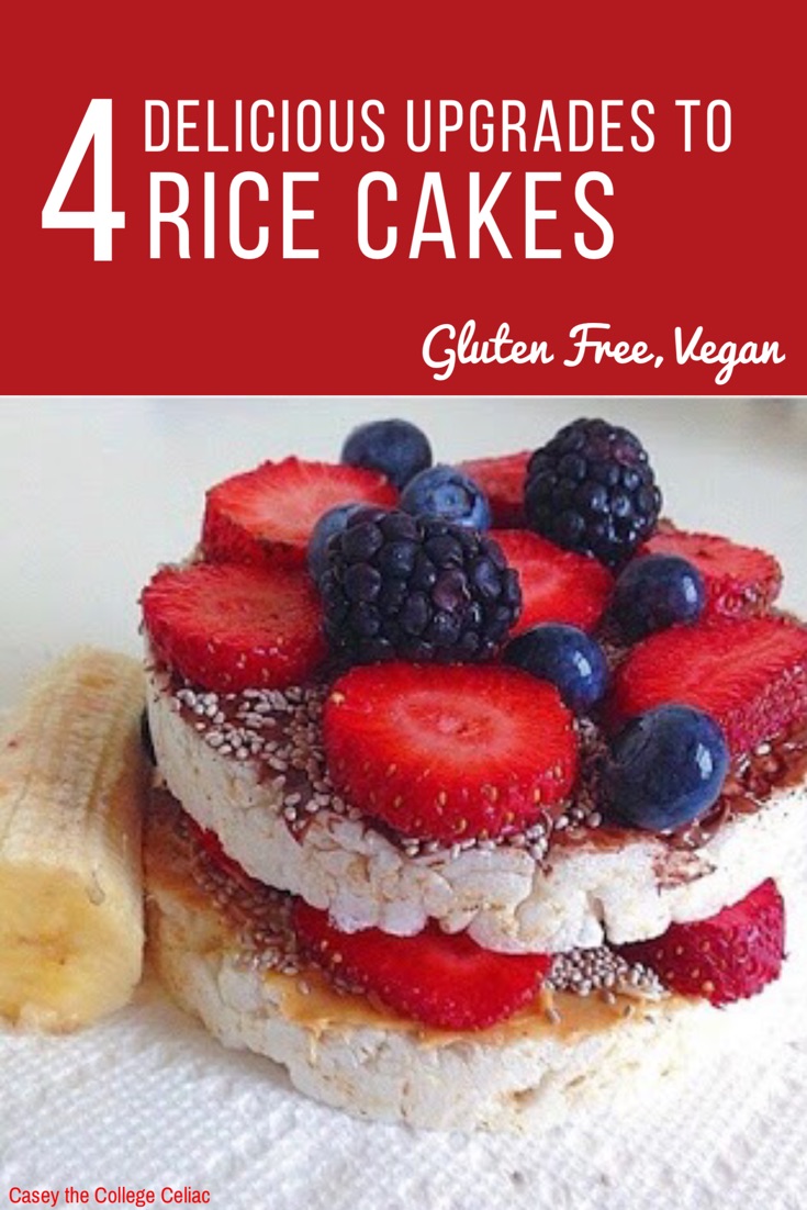Diet Food to GF Delicacy Rice Cakes Four Ways (Gluten