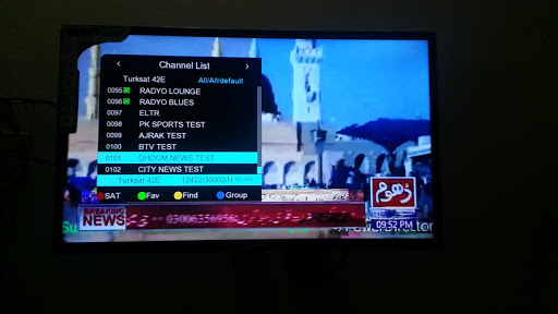 New Channels Added On Turksat 42°E