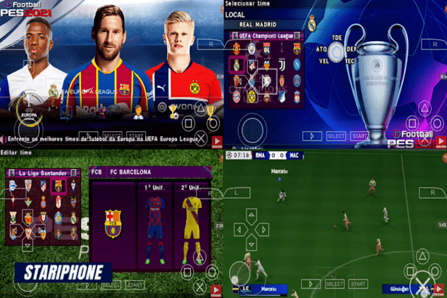 PES 2021 PPSSPP Camera PS5 ISO File Download Offline 600MB