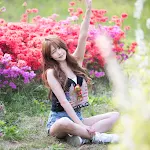 Lovely Ga Eun In Outdoors Photo Shoot Foto 44