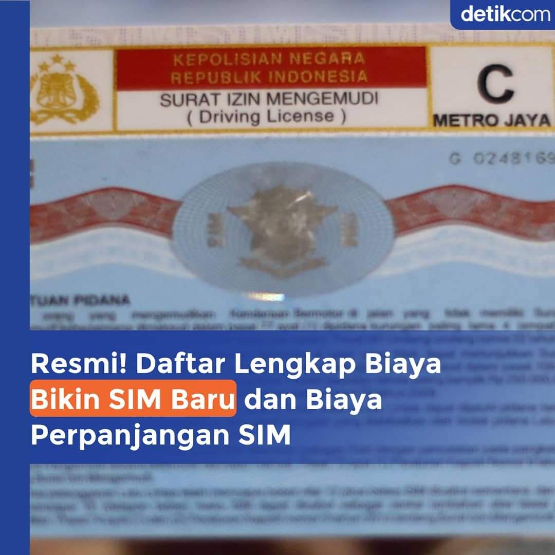 Daftar harga pembuatan SIM card Resmi.