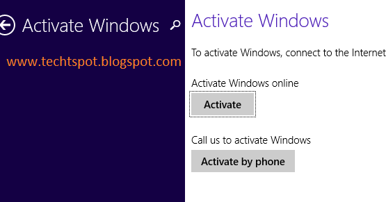 activate windows pop up