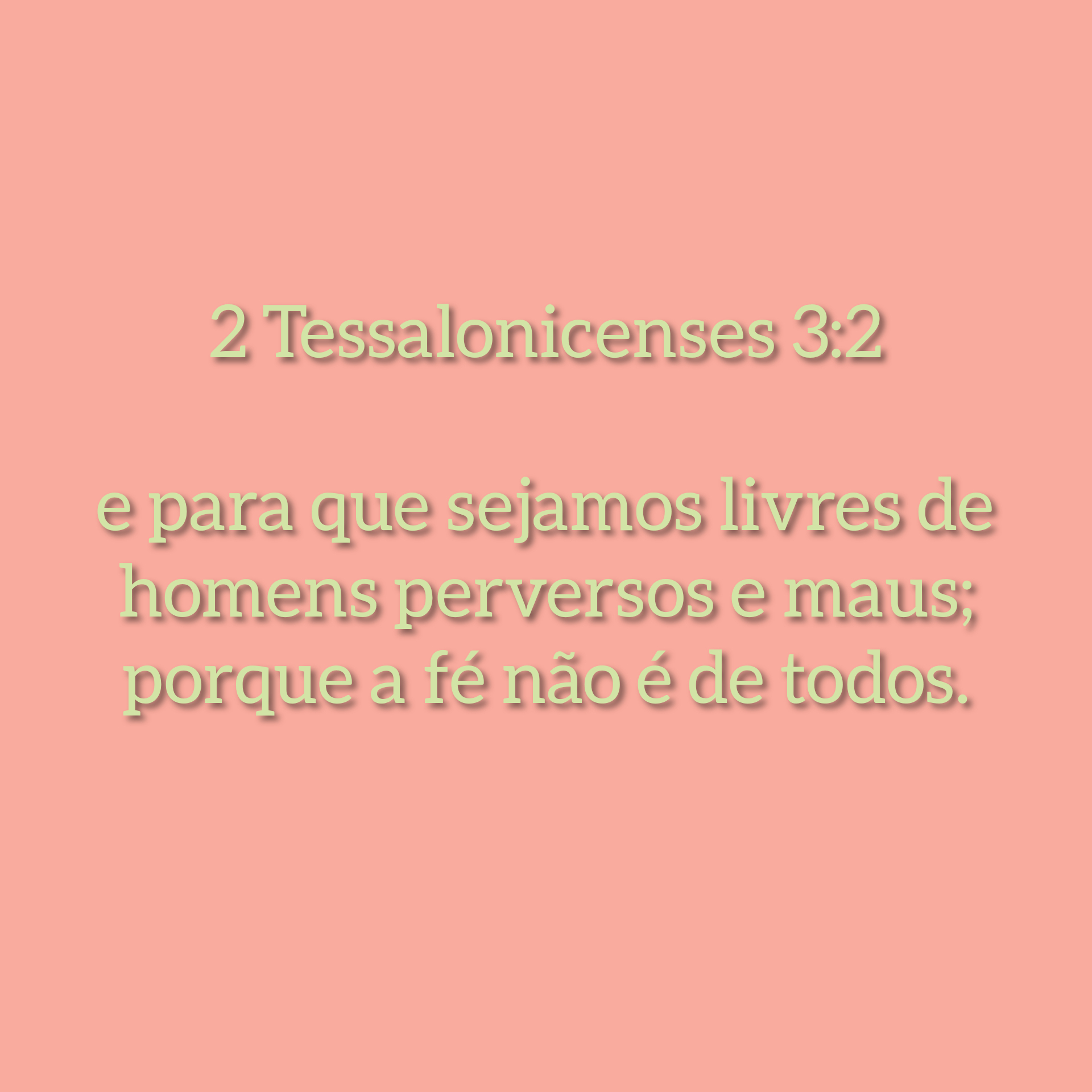 Escrituras Eterna Palavras da Bíblia 2 Tessalonicenses 32