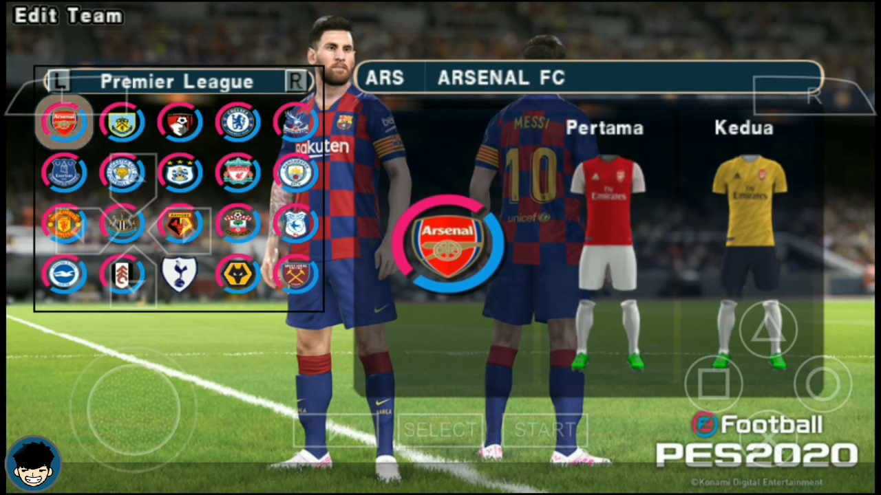 eFootball PES 2023 PPSSPP Liga Eropa & Indonesia New Full Update Transfer &  Kits Best Graphics HD 