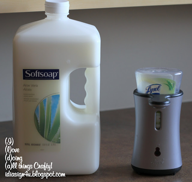 I Love Doing All Things Crafty Automatic Soap Dispenser Hack DIY