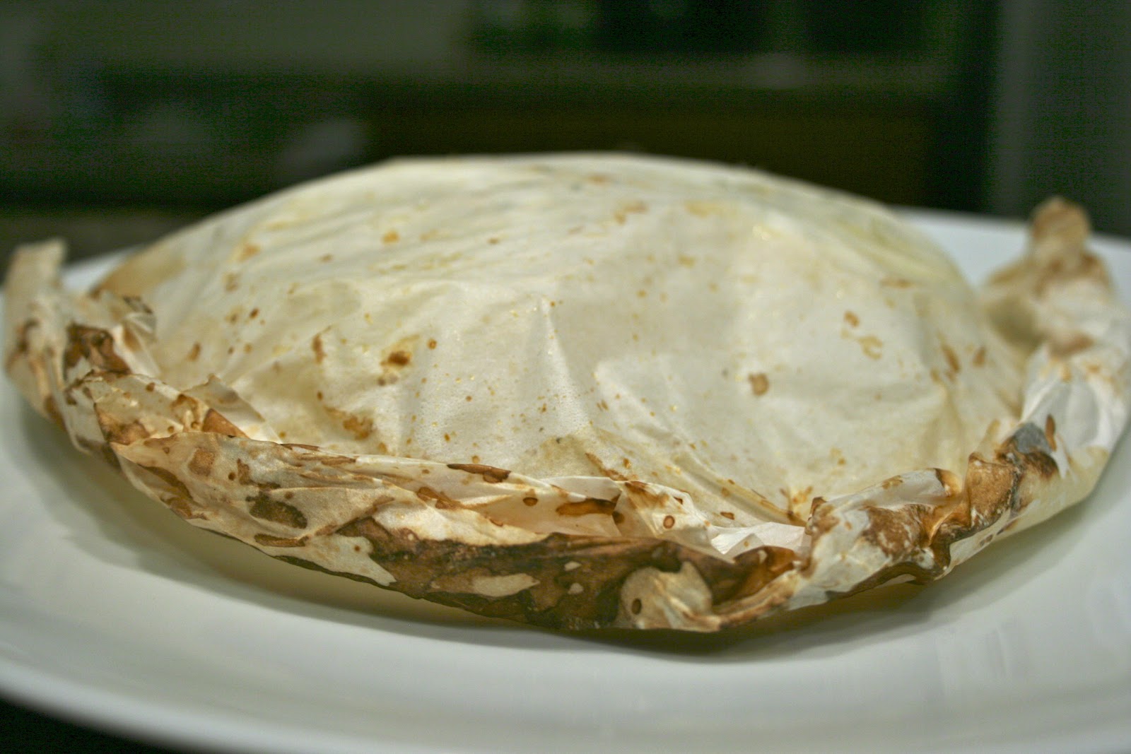 Wren's Rambles Sea Bass in Parchment Paper