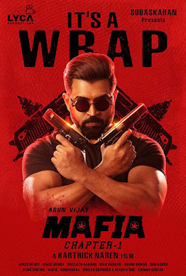 Mafia Chapter 1 (2020) Movie Poster - Arjun Vijay -Tamilrockers