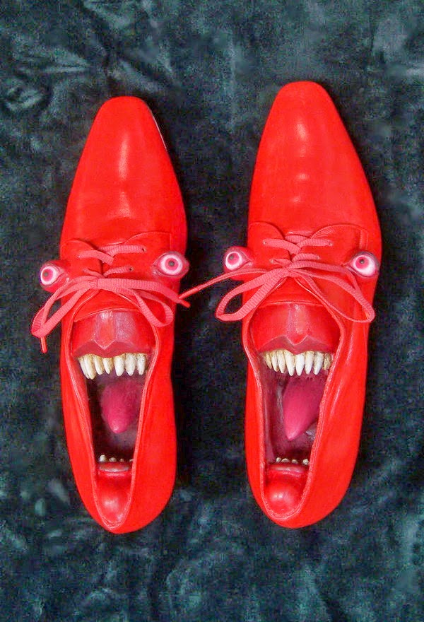 The Art Of Up-Cycling: Upcycled Shoes - Crazy Wacky Upcycled Shoes Ideas.
