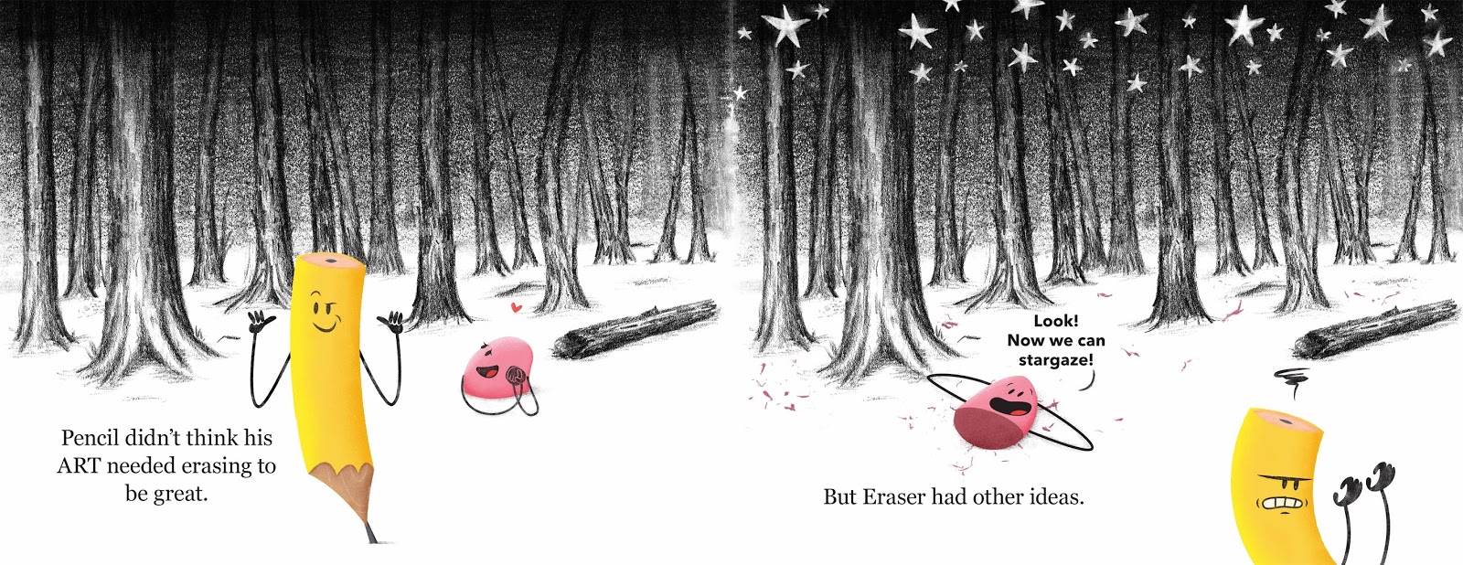 When Pencil Met Eraser, Story by Karen Kilpartrick and Luis O. Ramos