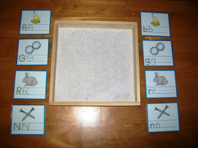 Group 3 Letter Salt Tray