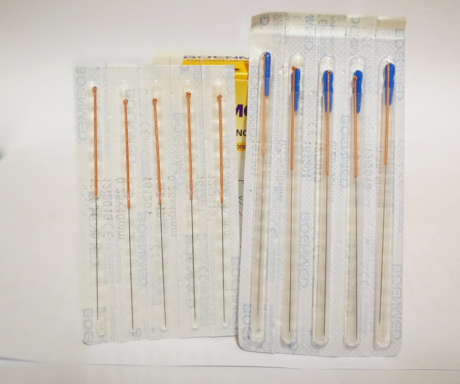 เข็มฝังเข็มเคลือบซิลิโคน Silicone coating acupuncture needles เข็ม