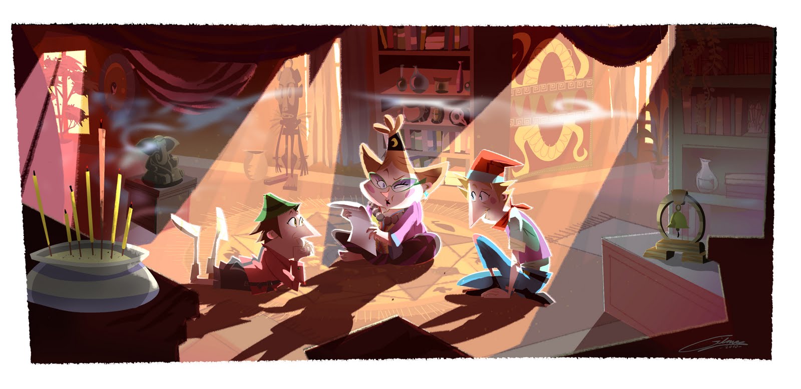 Kasper und Seppel Walpurga weiss Rat / Walpurgar knows best