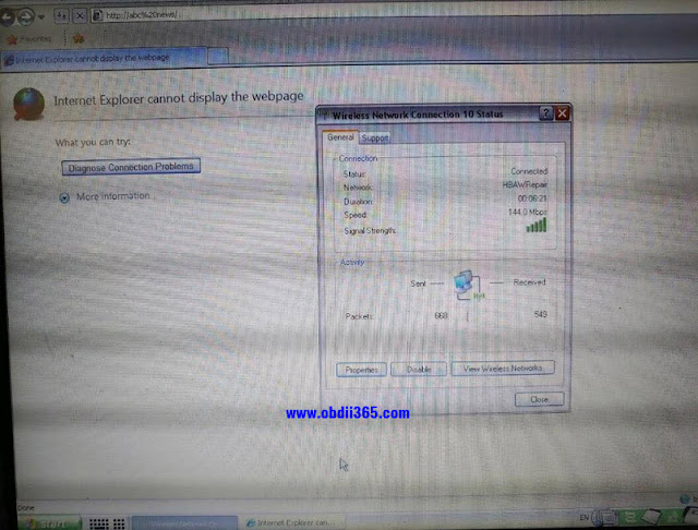 MB SD C4 Xentry Online Update Connection Failed 2