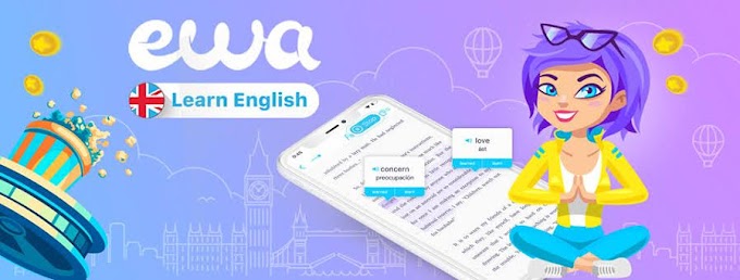 تطبيق Ewa English لتعلم الغة مع مسابقة لربح حساب مدفوع