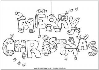 Christmas Coloring Pages For Kids 2015 3