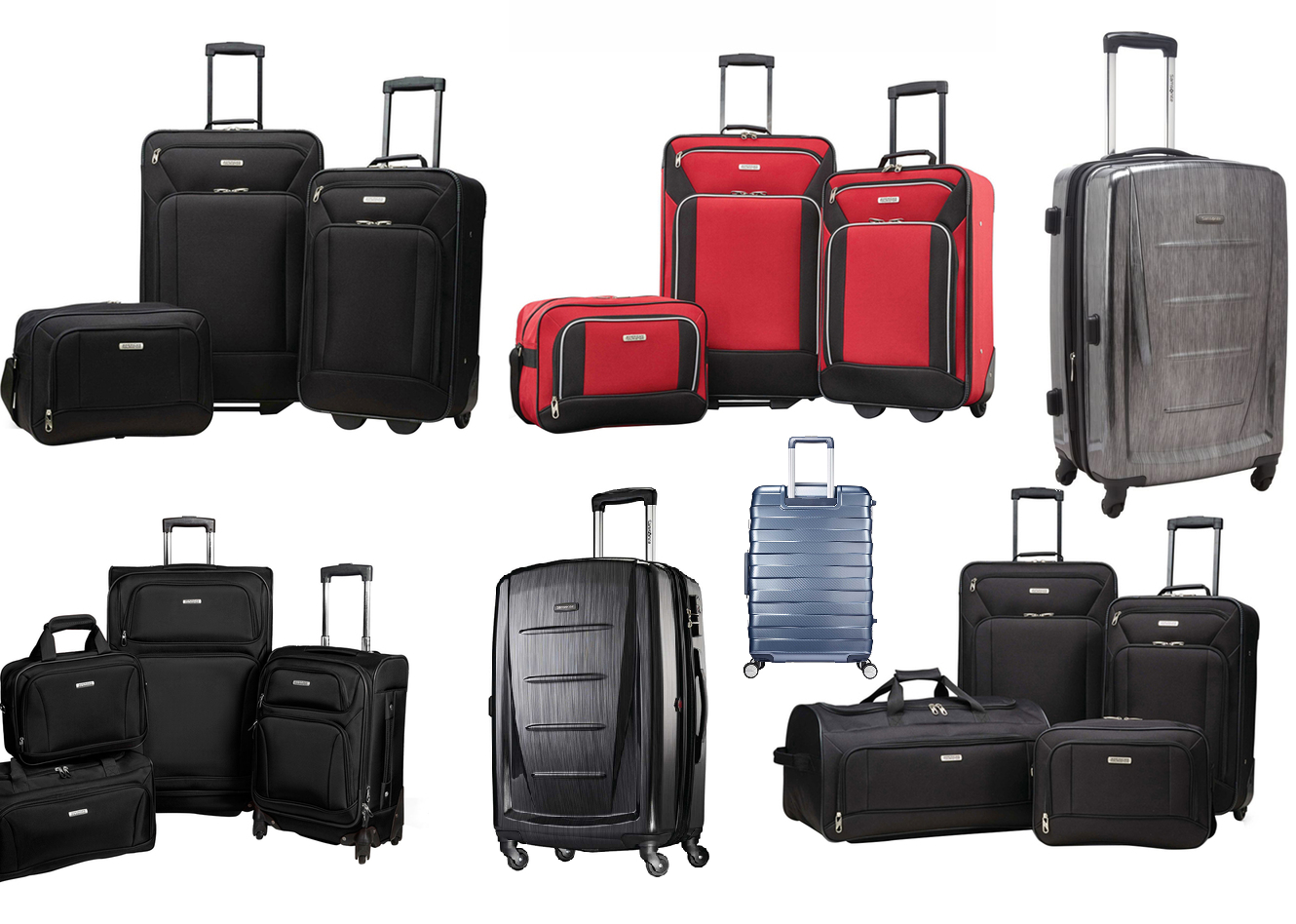 Open Box Luggage Sale: 3 Piece American Tourister Luggage Set $20.40, 4 Piece Set $29.75, 24 ...