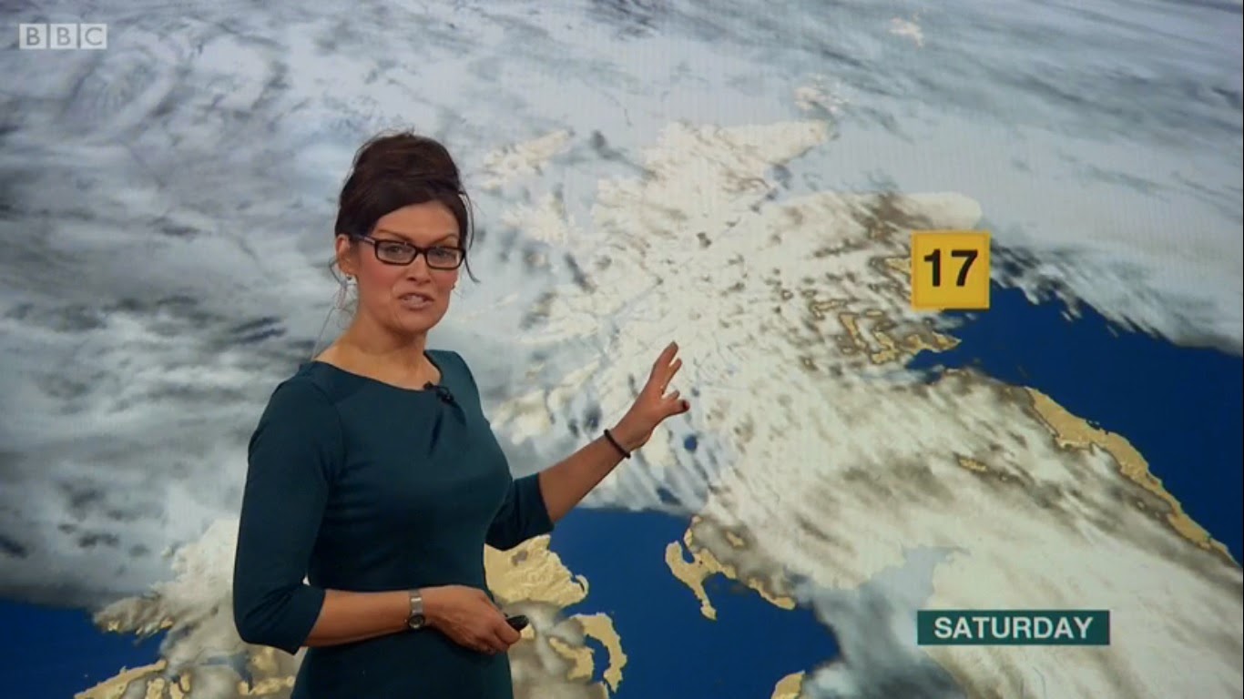 UK Regional News Caps Judith Ralston BBC Reporting Scotland Weather