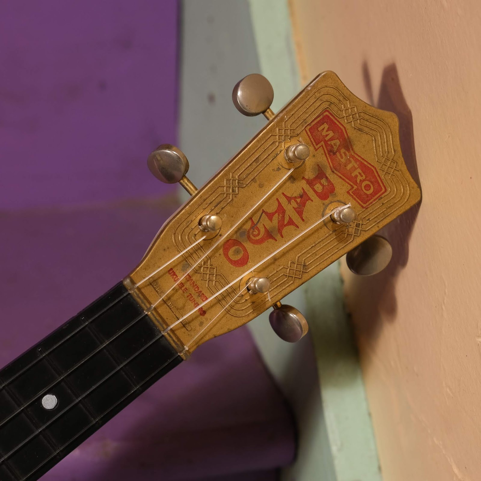 1950s Mastro Plastic Banjo Ukulele