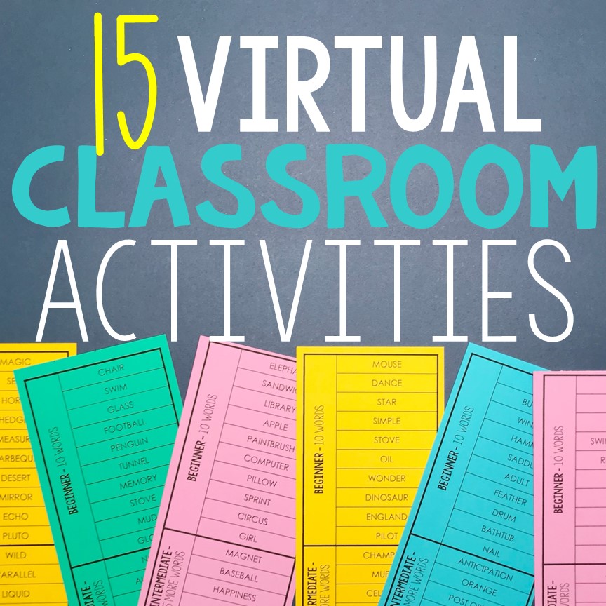 18 Virtual Classroom Games and Activities