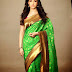 Tamannaah Bhatia Hot Hip Show Photos In Green Saree