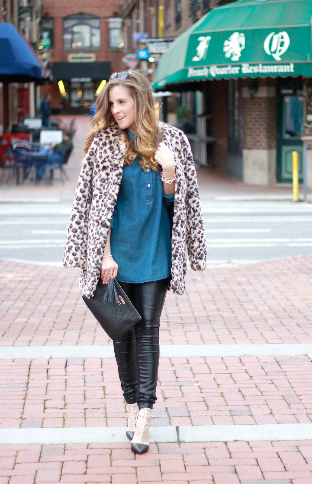 The 'Purrr'-fect Faux Coat | The Dainty Darling