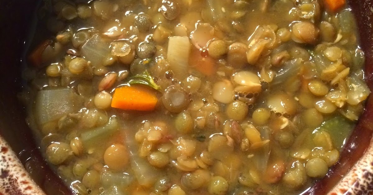 Grab Your Greens: Mellow Lentil Soup