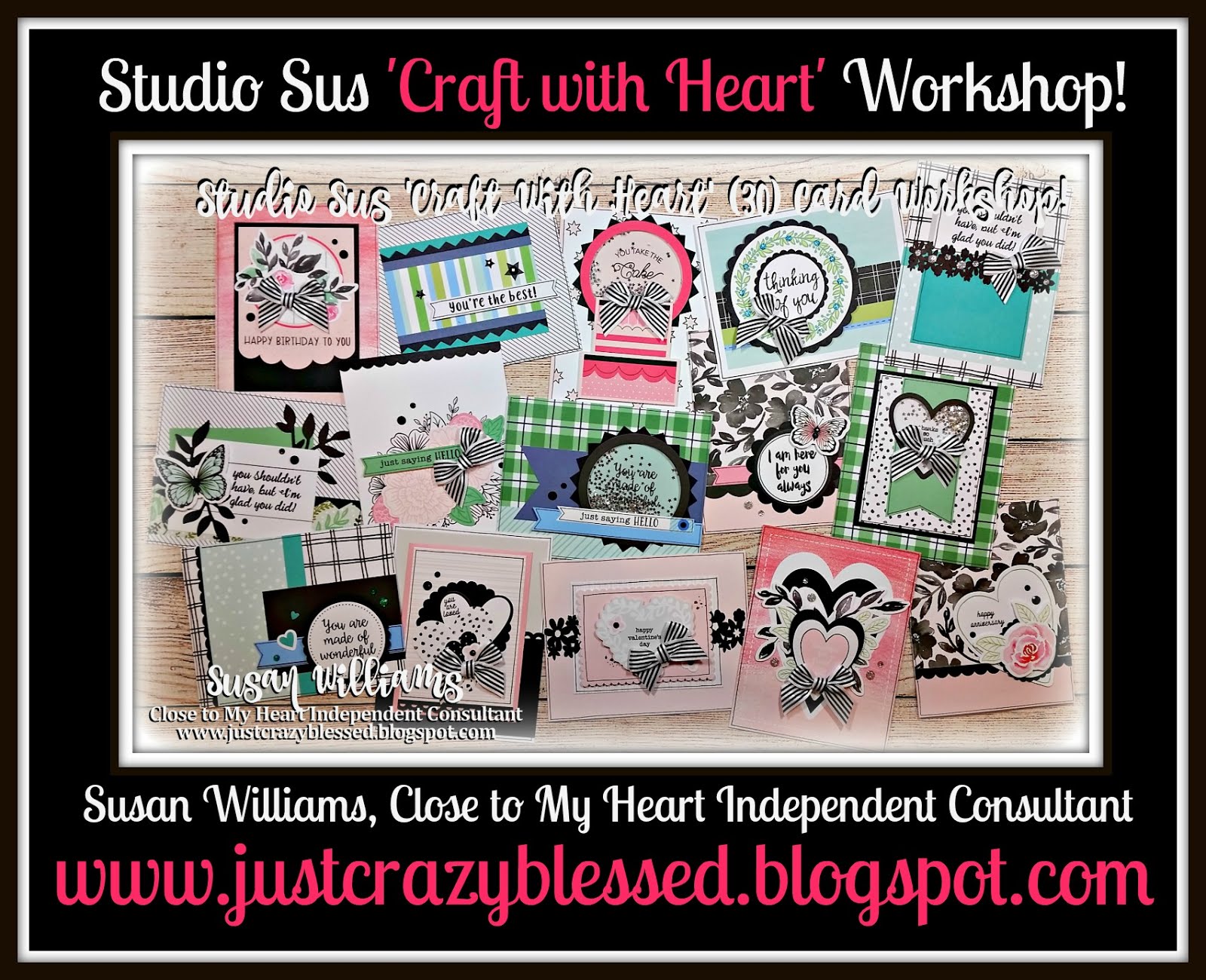 Craft with Heart Cardmaking Workshop!